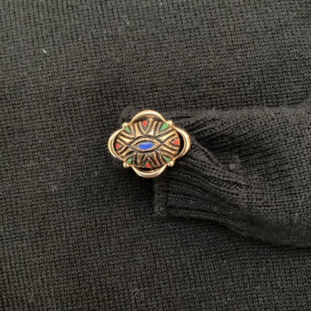 Sarah Coventry Tribal textured ring